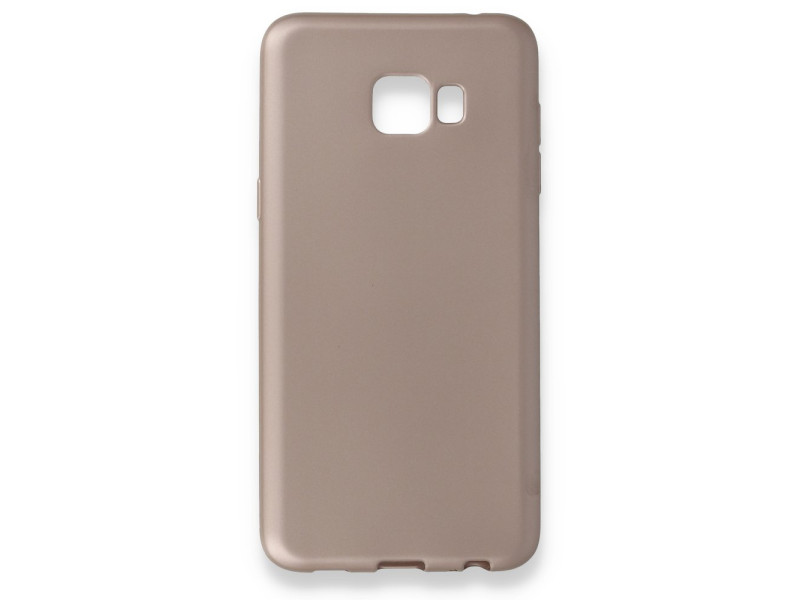 Newface Samsung Galaxy C5 Pro Kılıf First Silikon - Rose Gold