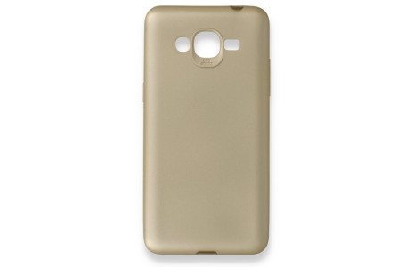 Newface Samsung Galaxy G530 / Grand Prime Kılıf First Silikon - Gold