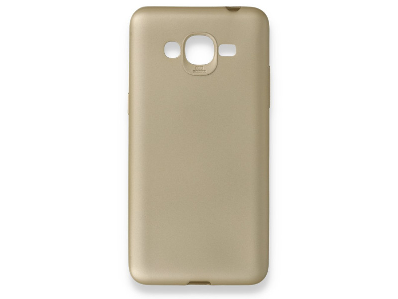 Newface Samsung Galaxy G530 / Grand Prime Kılıf First Silikon - Gold