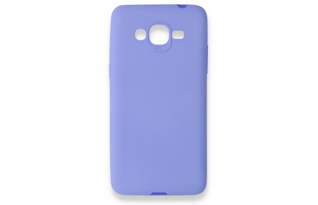 Newface Samsung Galaxy G530 / Grand Prime Kılıf First Silikon - Lila