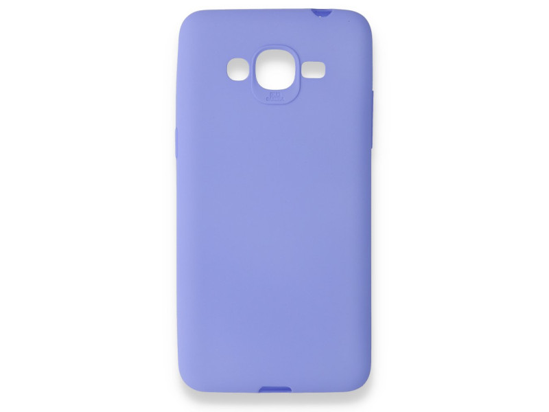 Newface Samsung Galaxy G530 / Grand Prime Kılıf First Silikon - Lila