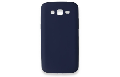 Newface Samsung Galaxy Grand 2 Kılıf First Silikon - Lacivert