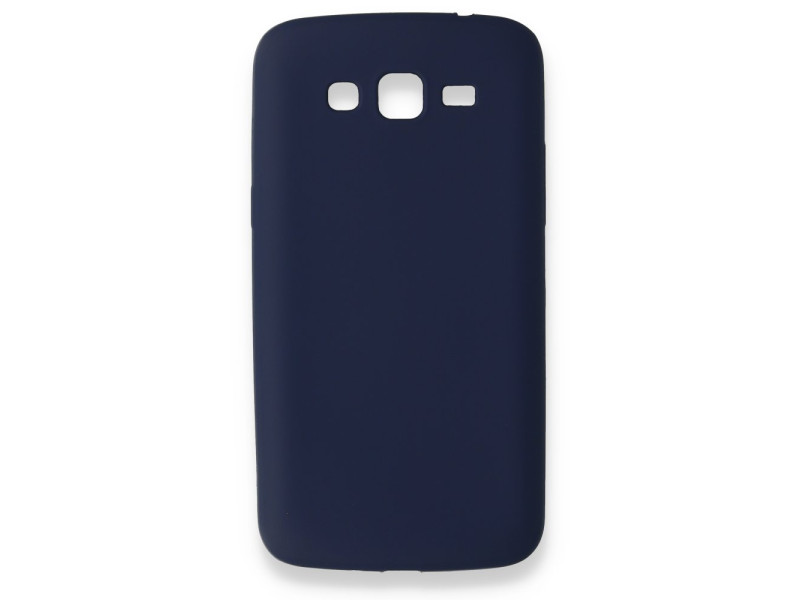 Newface Samsung Galaxy Grand 2 Kılıf First Silikon - Lacivert