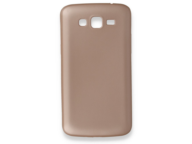 Newface Samsung Galaxy Grand 2 Kılıf First Silikon - Rose Gold