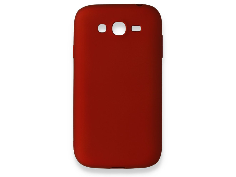 Newface Samsung Galaxy Grand 9082 Kılıf First Silikon - Bordo