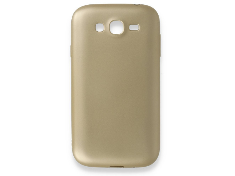 Newface Samsung Galaxy Grand 9082 Kılıf First Silikon - Gold