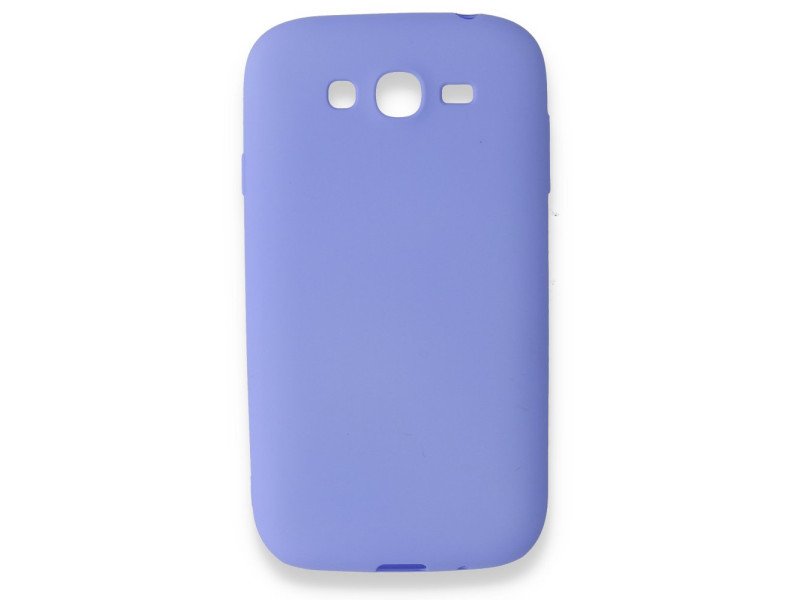 Newface Samsung Galaxy Grand 9082 Kılıf First Silikon - Lila