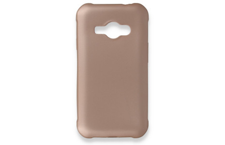 Newface Samsung Galaxy J1 Ace Kılıf First Silikon - Rose Gold