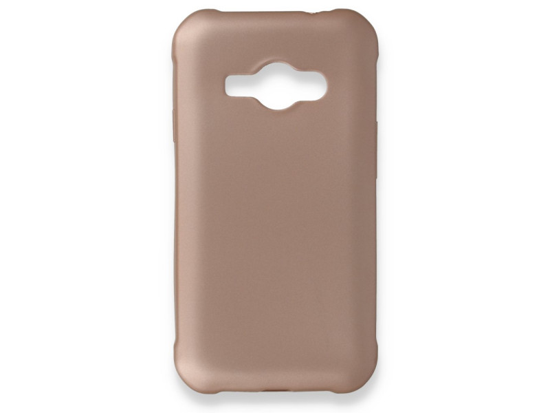 Newface Samsung Galaxy J1 Ace Kılıf First Silikon - Rose Gold