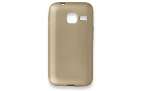 Newface Samsung Galaxy J1 Mini Kılıf First Silikon - Gold