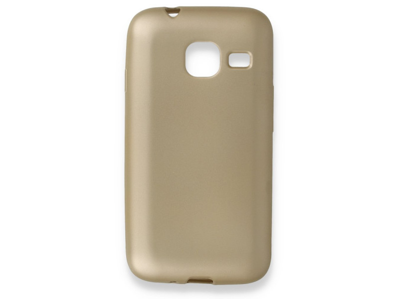 Newface Samsung Galaxy J1 Mini Kılıf First Silikon - Gold