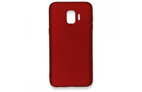 Newface Samsung Galaxy J2 Core Kılıf First Silikon - Bordo