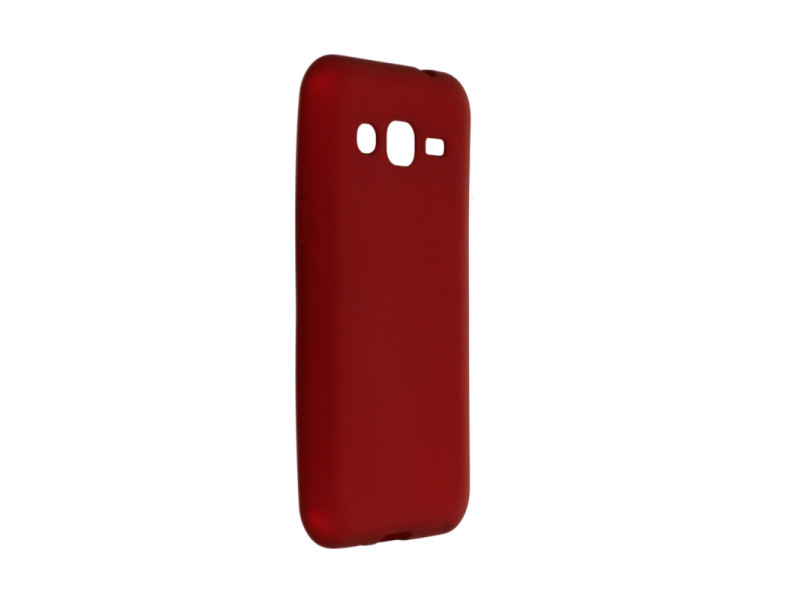 Newface Samsung Galaxy J2 Kılıf First Silikon - Bordo