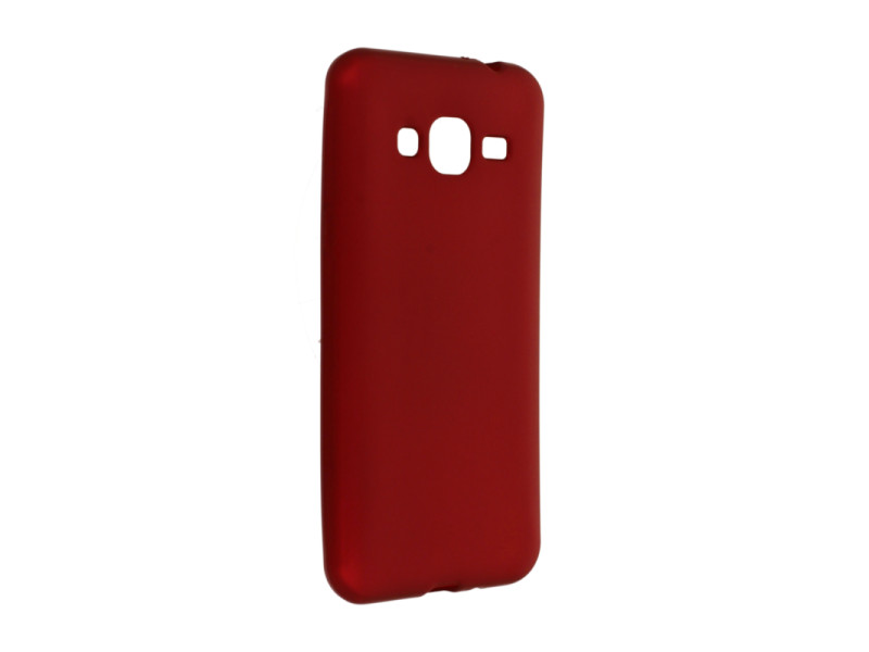 Newface Samsung Galaxy J3 / J310 Kılıf First Silikon - Bordo