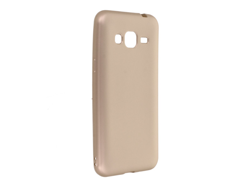 Newface Samsung Galaxy J3 / J310 Kılıf First Silikon - Gold