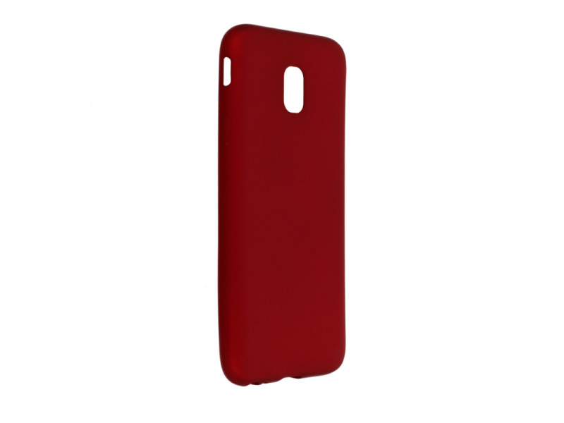 Newface Samsung Galaxy J3 Pro / J330 Kılıf First Silikon - Bordo