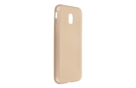 Newface Samsung Galaxy J3 Pro / J330 Kılıf First Silikon - Gold