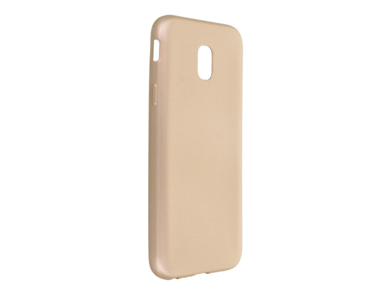 Newface Samsung Galaxy J3 Pro / J330 Kılıf First Silikon - Gold