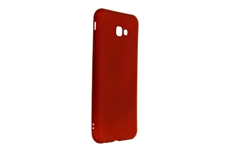Newface Samsung Galaxy J4 Plus Kılıf First Silikon - Bordo