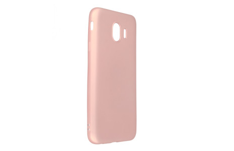 Newface Samsung Galaxy J4 Kılıf First Silikon - Rose Gold