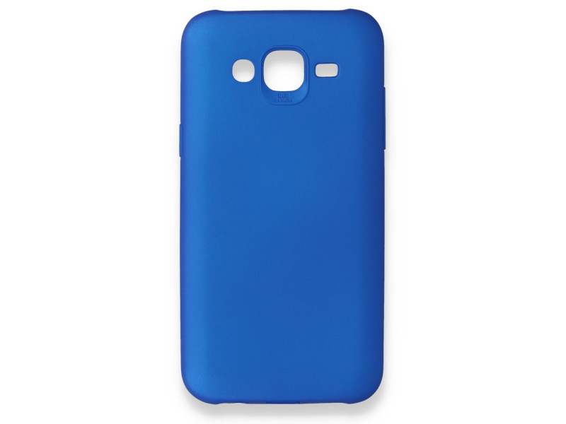 Newface Samsung Galaxy J5 Kılıf First Silikon - Mavi