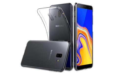 Newface Samsung Galaxy J6 Plus Kılıf Lüx Şeffaf Silikon