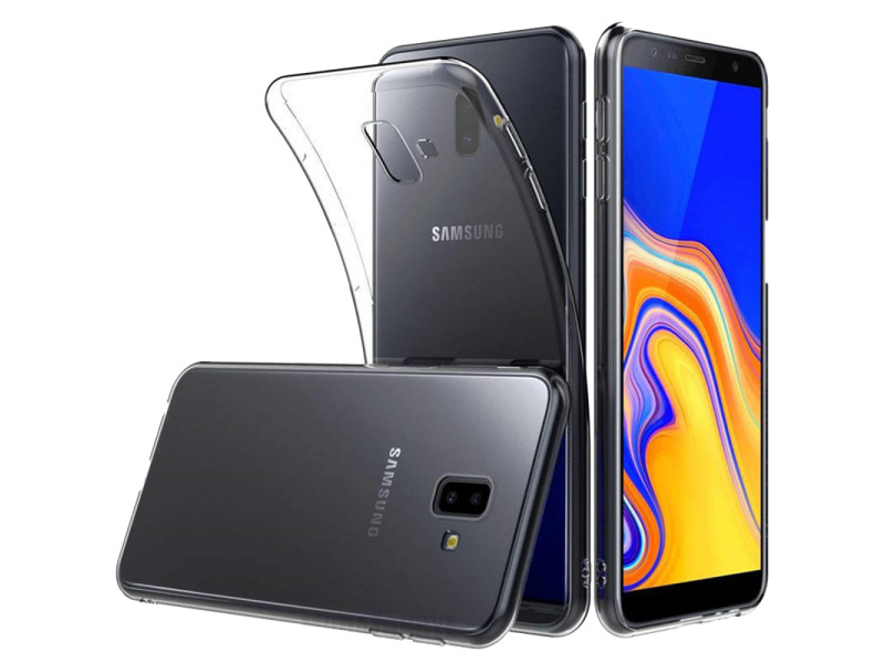 Newface Samsung Galaxy J6 Plus Kılıf Lüx Şeffaf Silikon
