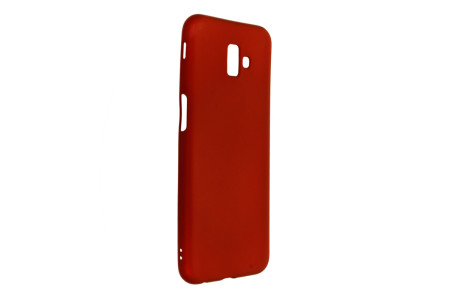 Newface Samsung Galaxy J6 Plus Kılıf First Silikon - Bordo