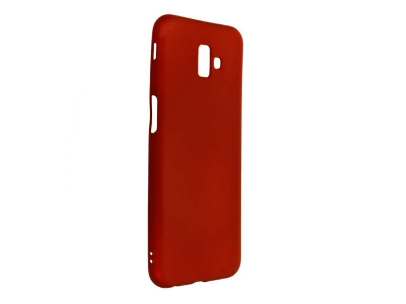 Newface Samsung Galaxy J6 Plus Kılıf First Silikon - Bordo