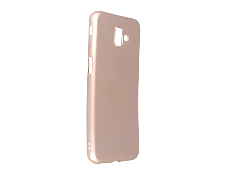 Newface Samsung Galaxy J6 Plus Kılıf First Silikon - Gold