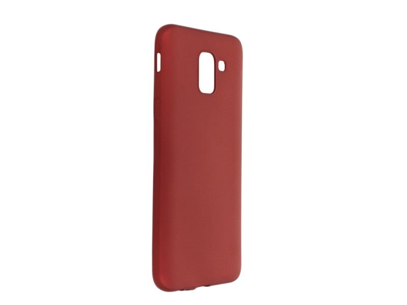 Newface Samsung Galaxy J6 Kılıf First Silikon - Bordo