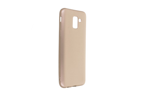 Newface Samsung Galaxy J6 Kılıf First Silikon - Gold