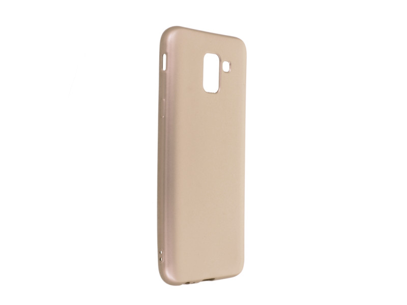 Newface Samsung Galaxy J6 Kılıf First Silikon - Gold