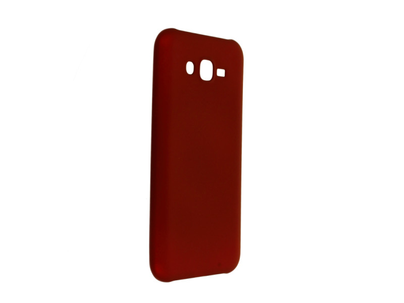 Newface Samsung Galaxy J7 Kılıf First Silikon - Bordo