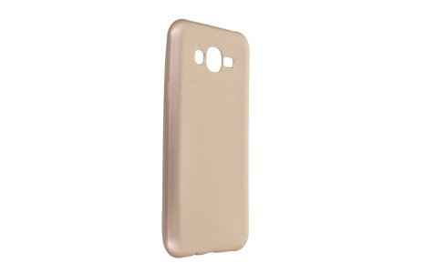 Newface Samsung Galaxy J7 Kılıf First Silikon - Gold