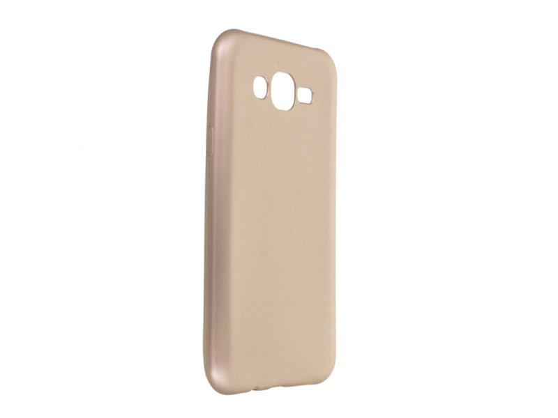 Newface Samsung Galaxy J7 Kılıf First Silikon - Gold