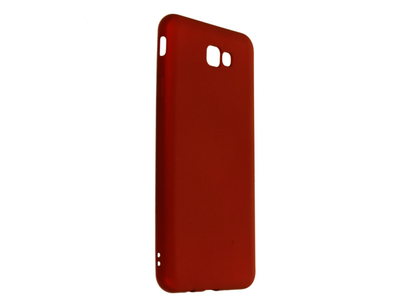 Newface Samsung Galaxy J7 Prime Kılıf First Silikon - Bordo