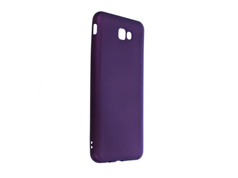 Newface Samsung Galaxy J7 Prime Kılıf First Silikon - Mürdüm