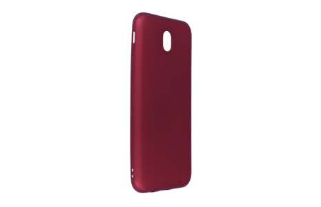 Newface Samsung Galaxy J7 Pro / J730 Kılıf First Silikon - Bordo