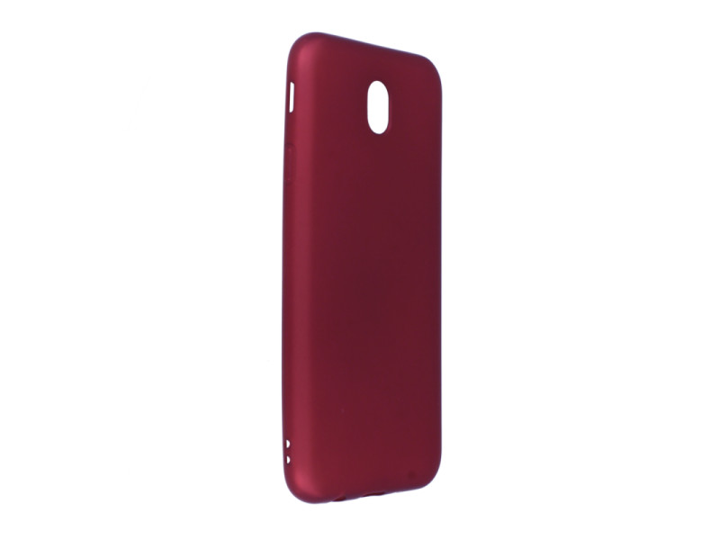 Newface Samsung Galaxy J7 Pro / J730 Kılıf First Silikon - Bordo
