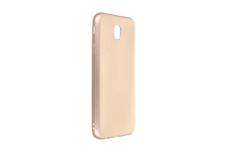 Newface Samsung Galaxy J7 Pro / J730 Kılıf First Silikon - Gold