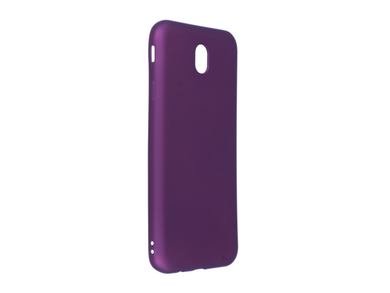 Newface Samsung Galaxy J7 Pro / J730 Kılıf First Silikon - Mürdüm
