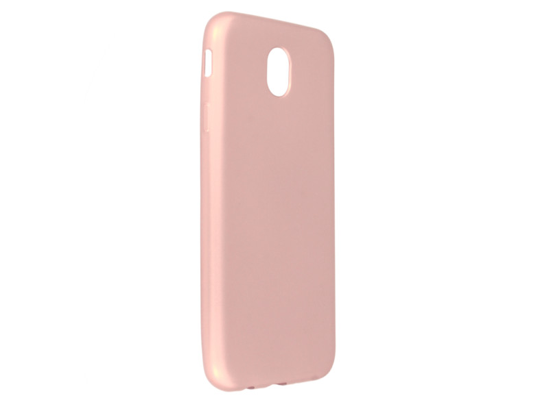 Newface Samsung Galaxy J7 Pro / J730 Kılıf First Silikon - Rose Gold
