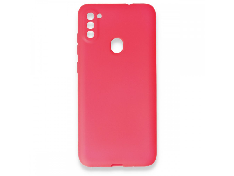 Newface Samsung Galaxy M11 Kılıf First Silikon - Pembe