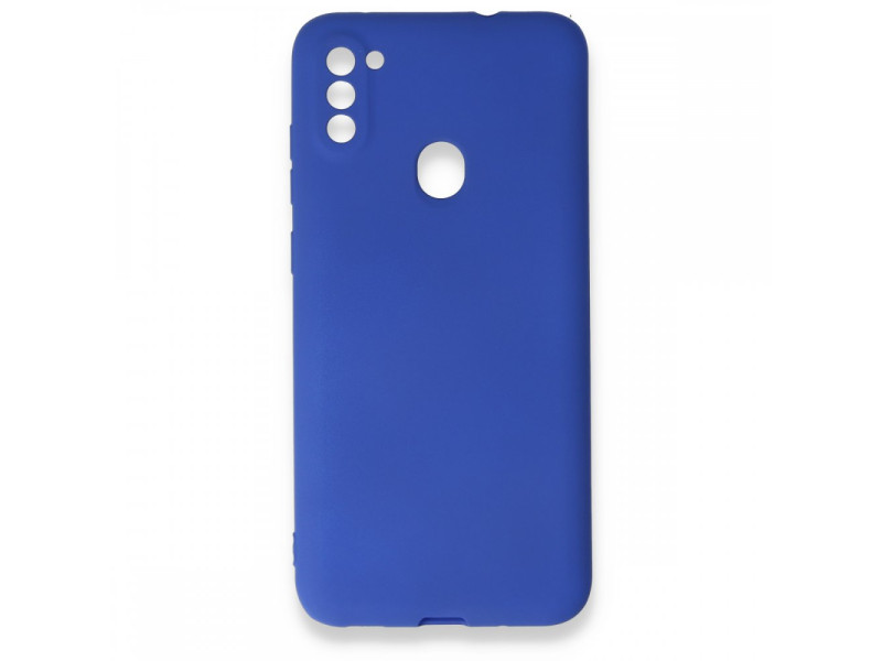 Newface Samsung Galaxy M11 Kılıf First Silikon - Lacivert