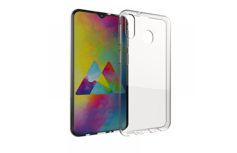 Newface Samsung Galaxy M30 Kılıf Lüx Şeffaf Silikon