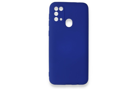 Newface Samsung Galaxy M31 Kılıf First Silikon - Lacivert