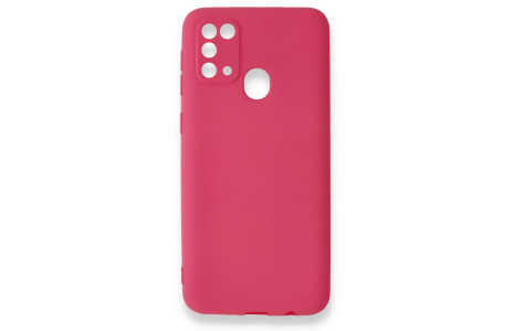 Newface Samsung Galaxy M31 Kılıf First Silikon - Pembe