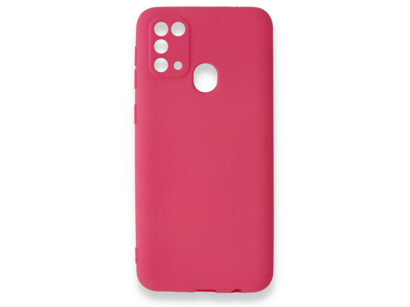 Newface Samsung Galaxy M31 Kılıf First Silikon - Pembe
