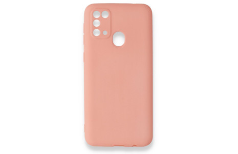 Newface Samsung Galaxy M31 Kılıf First Silikon - Pudra